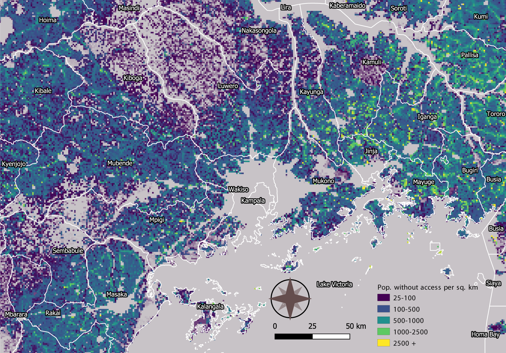 A high-resolution gridded dataset to assess electrification in sub-Saharan Africa